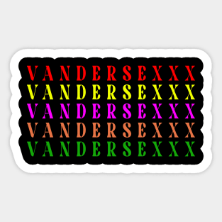 Club Vandersexxx Sticker